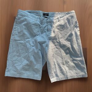 Vintage Polo Jeans Co Ralph Lauren Pleated Striped Women's Size 12 Shorts